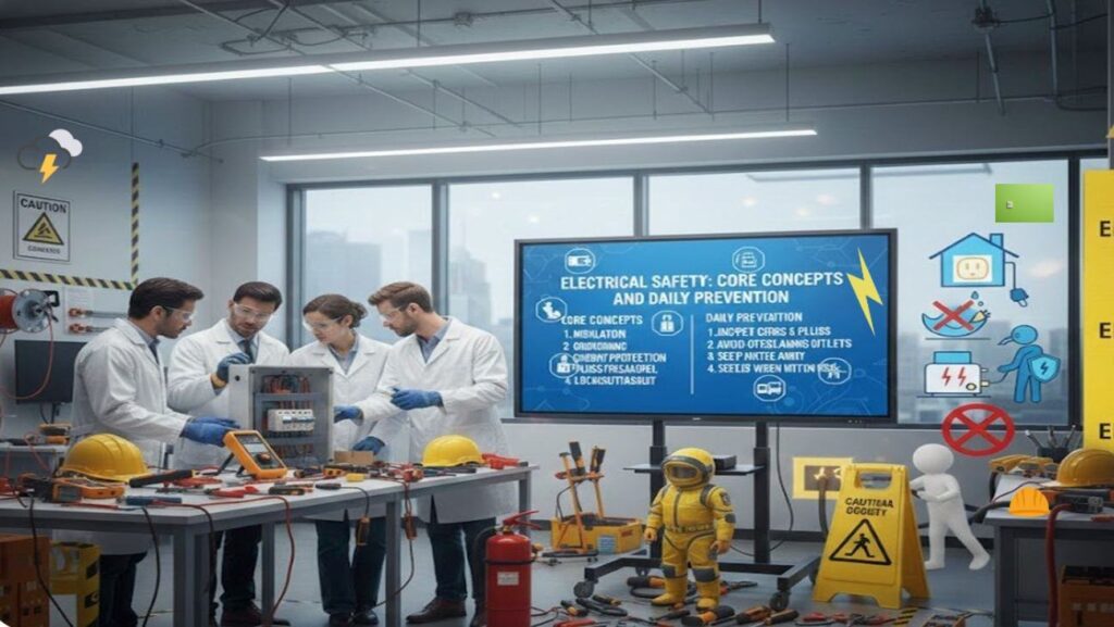 Electrical Safety: Core Concepts and Daily Prevention and safe life safe equipment