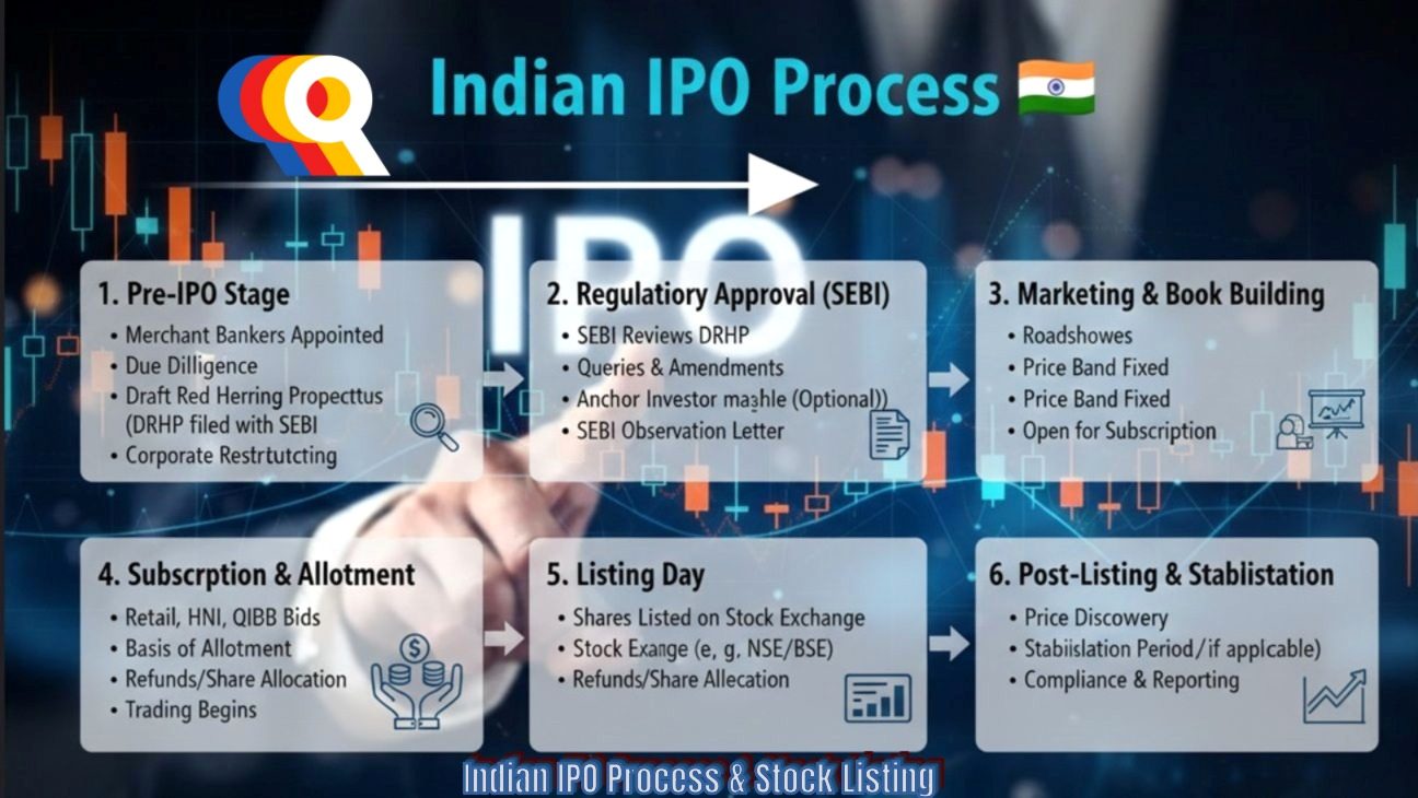 Full Details about IPO Listing Process with Stock prices