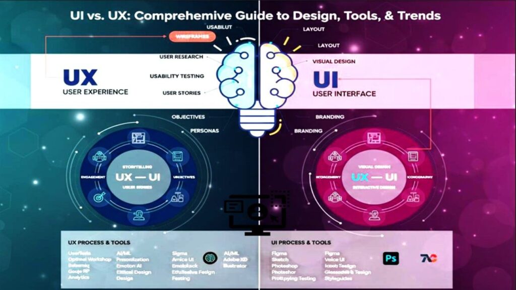 UI vs. UX: Core Differences in Design, Tools, & Future Trends