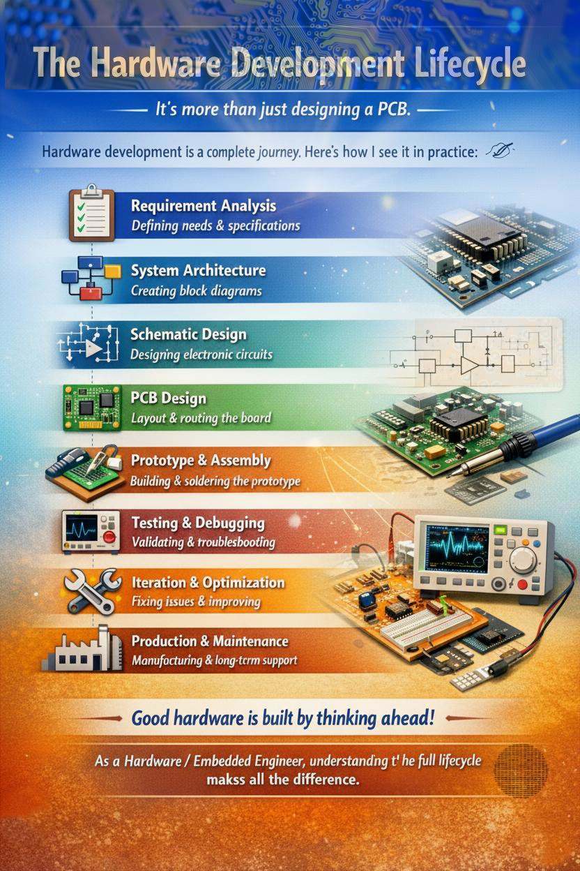 Hardware Development Lifecycle Visualized