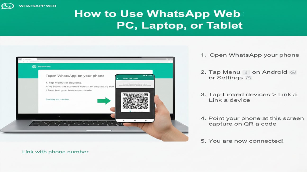 How to Use WhatsApp Web Professional: PC, Laptop, or Tablet