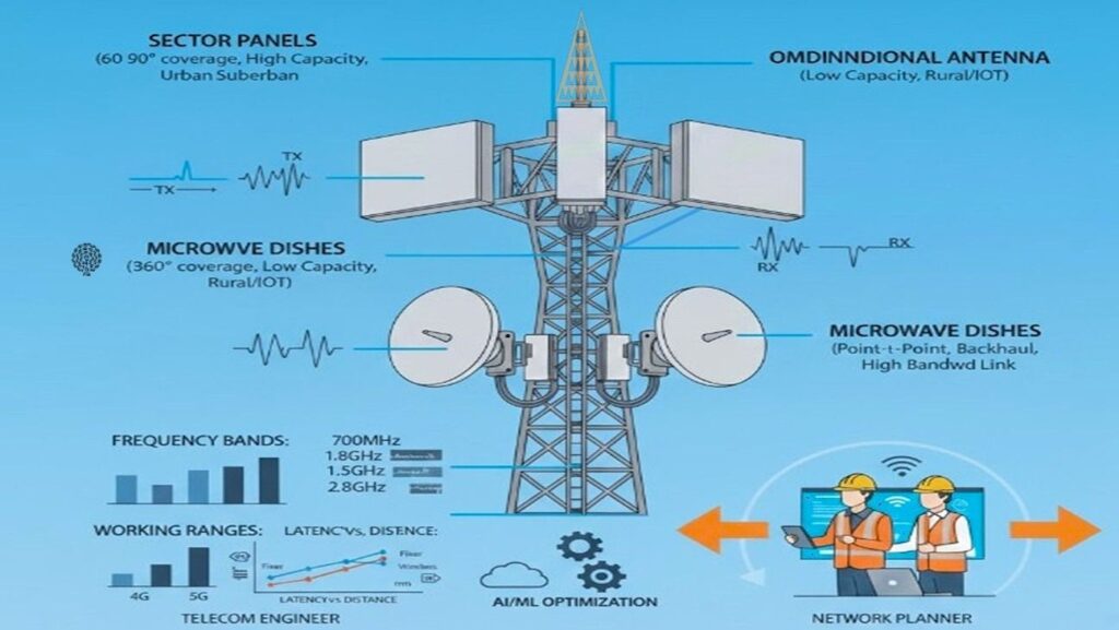 Telecom Cell Tower Antennas: Types and Role in Connectivity