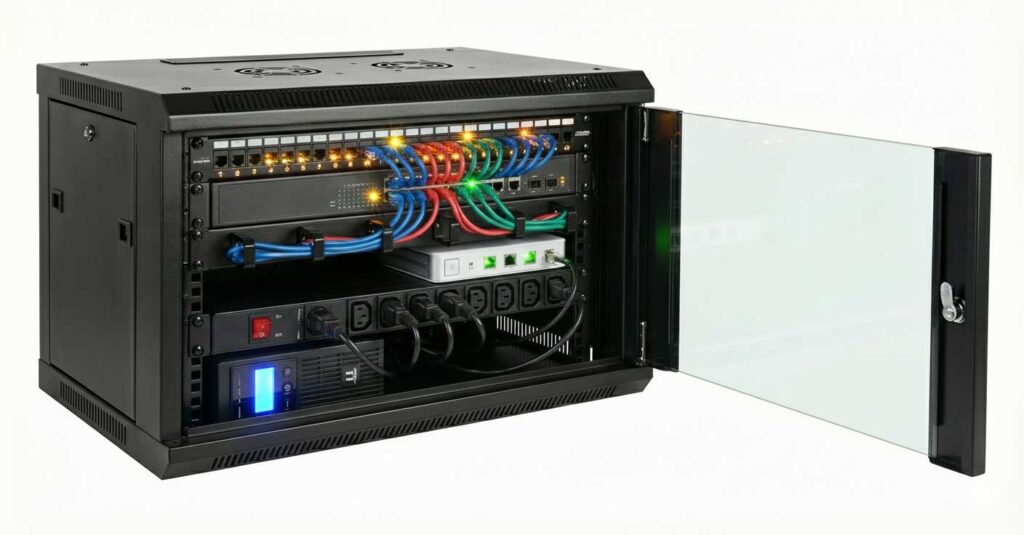 How to Install and Connect a Small Business Network Set Up 7 all device power on and operational 1