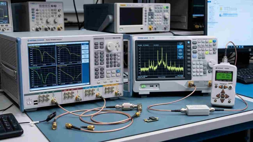RF Measurement Tools: VNA, Spectrum Analyzer, Power Meter