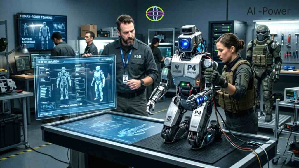 human-robot system design with military defense applications