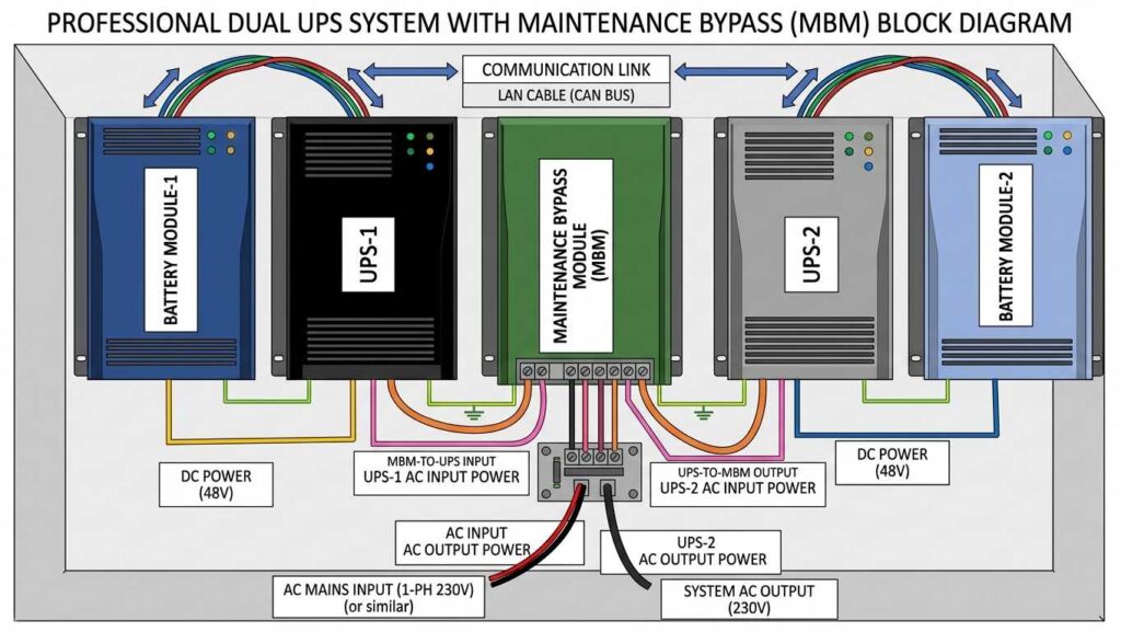 https://tecxskill.com/6kva-ups-setup-spacification-connection-and-online-parallal-operation/