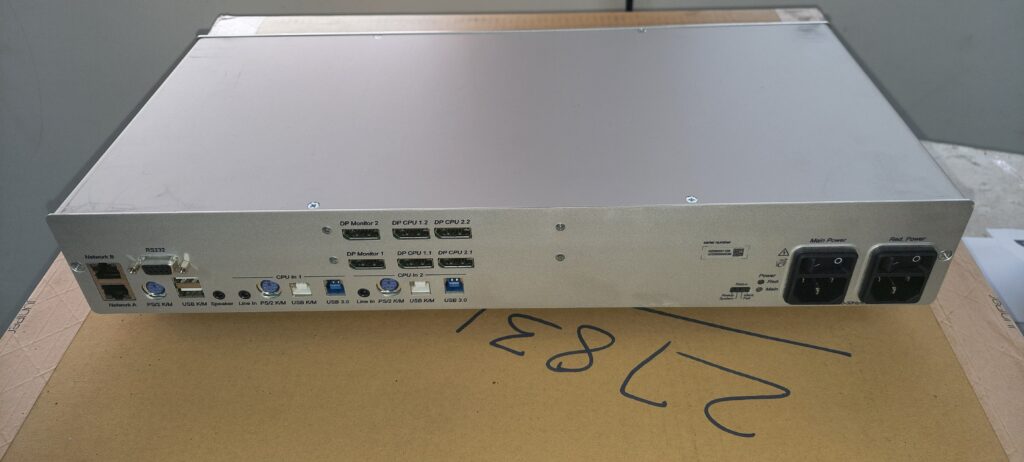 Display Monitoring via KVM Switch by using 2 Workstation 1 https://tecxskill.com/display-monitoring-via-kvm-switch-by-using-2-workstation/