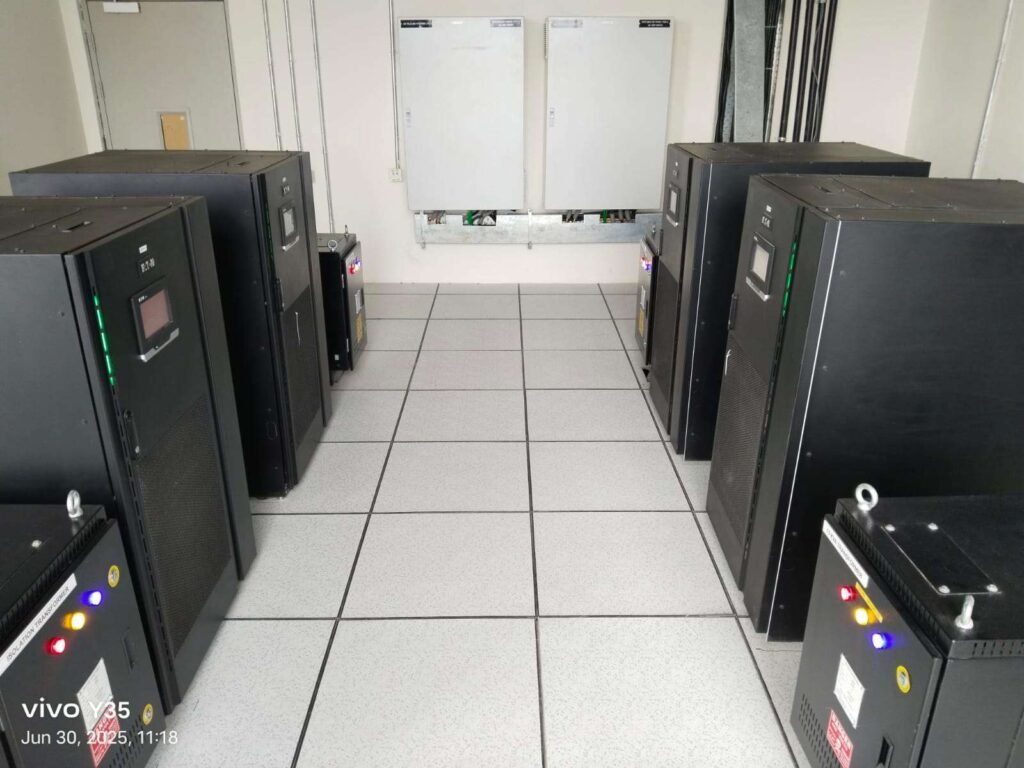 Live picture of ups and isolation transformer 