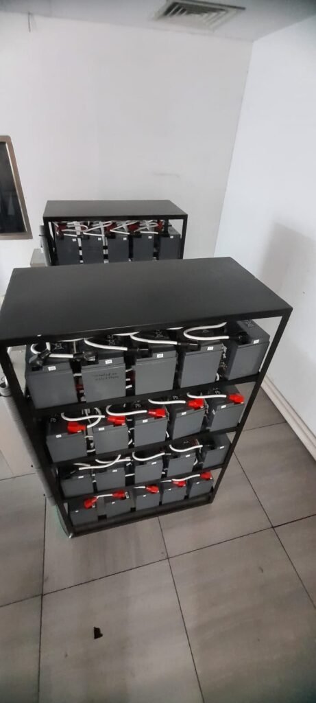 all batteries connected in series 